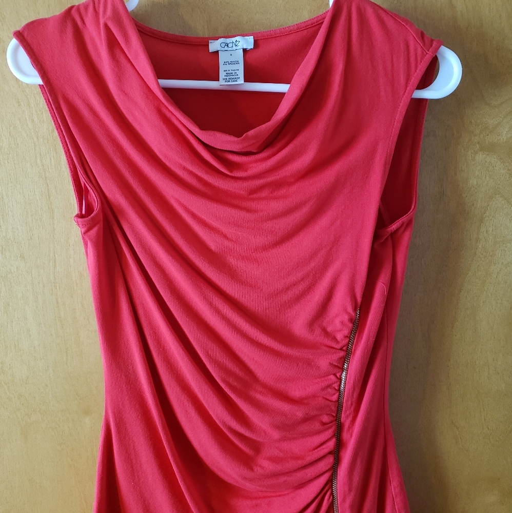 Orange red top